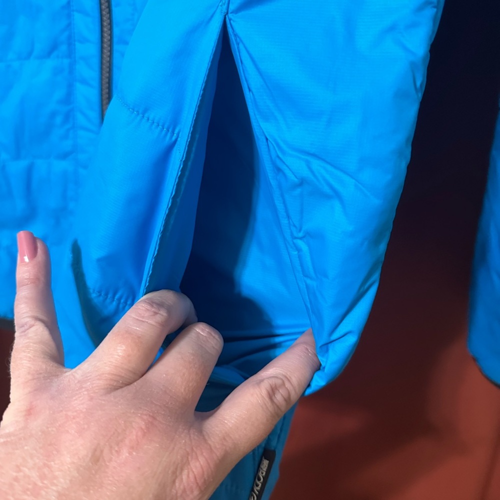 Body Glove Blue/Black Womens Large Zip-Up Lightweight Insulated Puffer Jacket - Picture 5 of 9